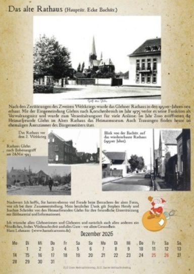 Das alte Glehner Rathaus